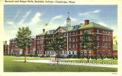 Barnard & Briggs Halls, Radcliffe College - Cambridge, Massachusetts MA  