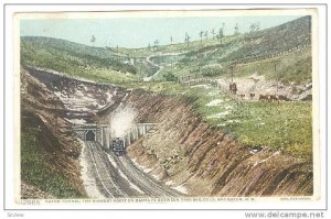 Raton Tunnel, the highest point on Santa Fe Between Trinidad,Colo,and Raton,N...