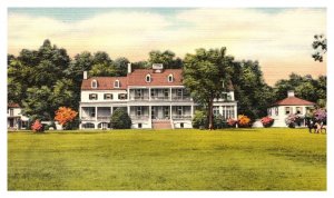 Postcard WV Charles Town -  Funkhouser's Calymont Court