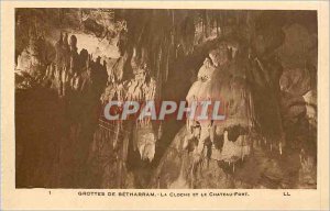 Old Postcard Caves Betharram La Cloche and Chateau Fort