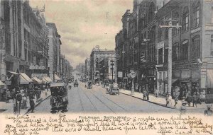 First Avenue Seattle Washington 1906 postcard