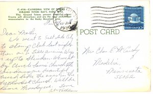 Cathedral View of Tetons, Grand Teton National Park, Wyoming