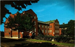 Stephen Hall Providence College Plastichrome Vintage School Postcard