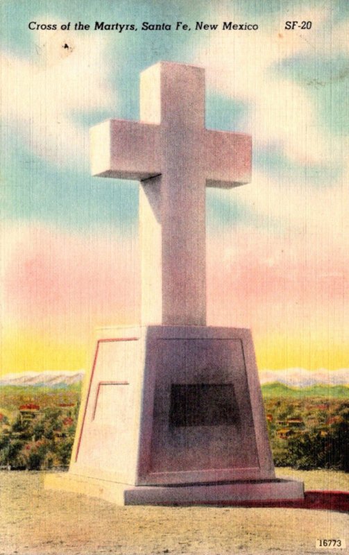 New Mexico Santa Fe Cross Of The Martyrs
