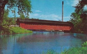 Covered Bridge Bennington Papermill Village Bridge Vermont