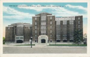 New $2,500,000 Masonic Temple on Main Street East Rochester, New York - WB