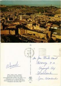 CPM AK Jerusalem Bird's eye view foreground ISRAEL (733450)