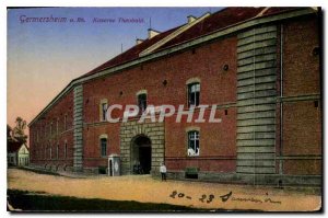 Old Postcard Germersheim Army Kaserne Theobald