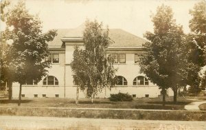 c1910 RPPC Postcard; Alma MI College Gym, Gratiot County Unposted