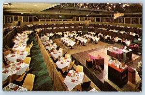 1976 Sarasota Florida Postcard Golden Apple Dinner Theatre North Pineapple Ave