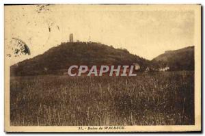 Old Postcard Ruin Waldeck