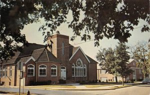 Seaford, DE Delaware  ST JOHN'S METHODIST CHURCH  1967 Vintage Chrome Postcard