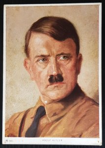 GERMANY THIRD 3RD REICH ORIGINAL POSTCARD ADOLF HITLER