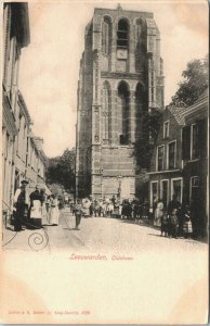 Netherlands Leeuwarden Oldehove Vintage Postcard 01.43
