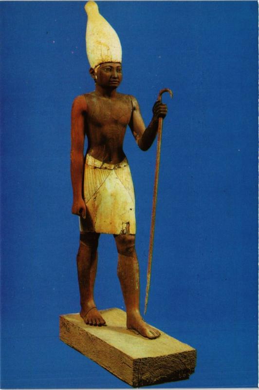 CPM EGYPTE Wooden statue of king Sesostris I (343474)
