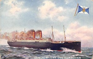 SS Amerika Hamburg-American Line Ship 