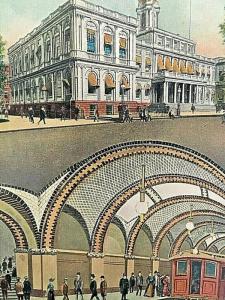 Postcard Underground Loop Station at City Hall, NY    W9