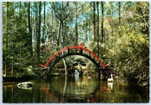 M-87338 Footbridge in Oriental-American Garden Bellingrath Gardens Alabama