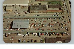 Benton Harbor MI Fruit Market Postcard