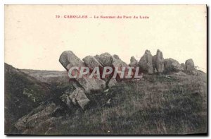 Old Postcard Carolles The summit of the Port de Lude