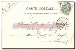 Postcard Liverdun Old Mill and Chateau