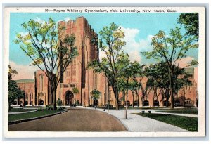 1917 Payne Whitney Gymnasium Yale University New Haven Connecticut CT Postcard