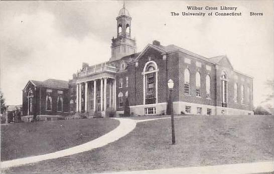 Connecticut Storrs The Wilbur Cross Library The University Of Connecticut Alb...