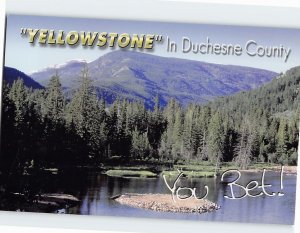 Postcard Yellowstone In Duchesne County, You Bet!, Utah