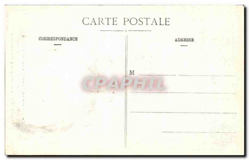 Old Postcard War Lorraine Gerbeviller The door of the bombing of & # 39eglise...