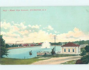 Divided-back RESERVOIR SCENE Rochester New York NY AD5131