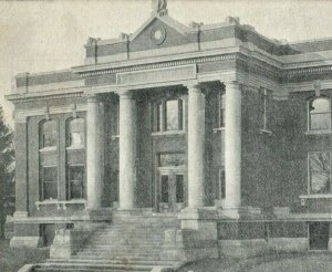 Circa 1900-10 Carnegie Library, Lansing, Michigan Vintage Postcard P22