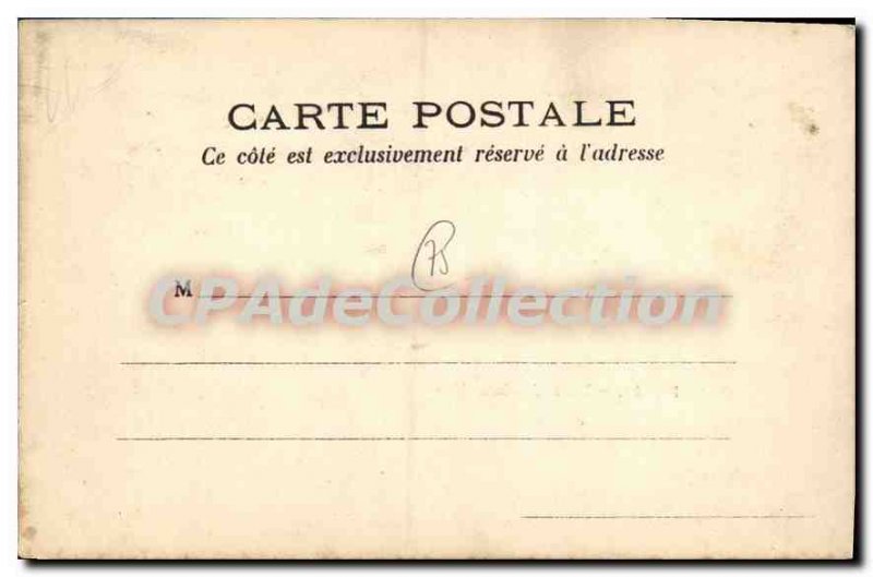Postcard Old Paris Hotel des Invalides