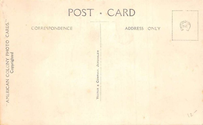 Woman Spinning Wool Real Photo Vintage Postcard AA62267