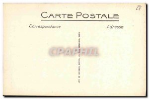 Old Postcard Cathedral of Chartres Voussure South West Portal The Gemini