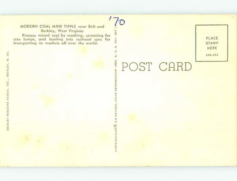 Chrome MINING SCENE Beckley West Virginia WV AG2573