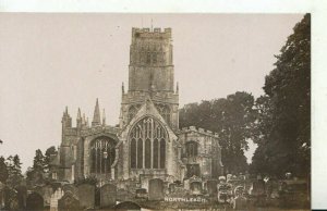 Gloucestershire Postcard - Northleach Church - Real Photograph - Ref TZ7464