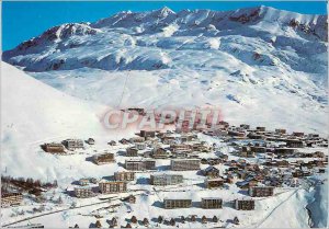 'Postcard Modern Alpe d''Huez (Isere) General view and Grandes Rousses'