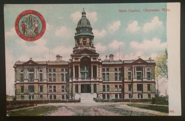 State Capitol, Cheyenne, Wyo. C.E. Wheelock & Co. 564