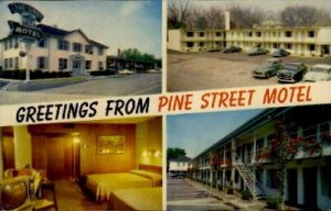 Greetings From Pine Street Motel - Spartanburg, South Carolina