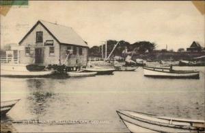 Wellfleet Cape Cod MA Oyster House Postcard