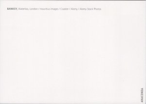 Banksy Art Waterloo London Postcard BS.29