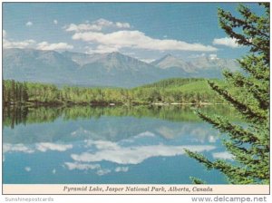 Canada Pyramid Lake Jasper National Park