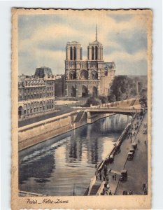 Postcard Cathédrale Notre-Dame de Paris France