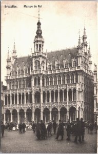 Belgium Bruxelles Maison du Roi Brussels Postcard 04.35