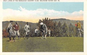 Delaware Water Gap Pennsylvania Reenleigh Country Club Vintage Postcard AA44767