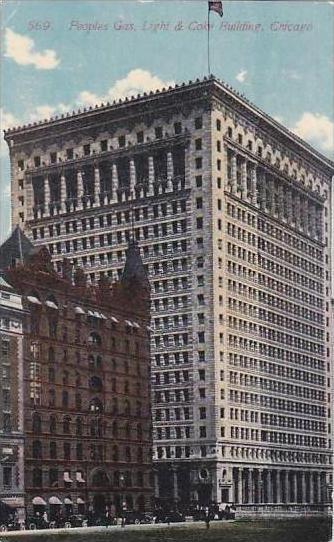 Illinois Chicago Peoples Gas Light &  Coke Building