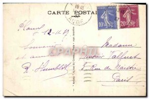 Old Postcard L & # 39Aube Picturesque Plancy Mill Bridge