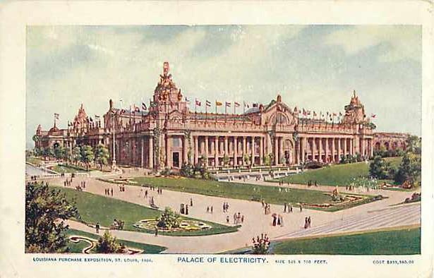 UND/B Palace of Electricity Louisiana Purchase Expo St. Louis, 1904