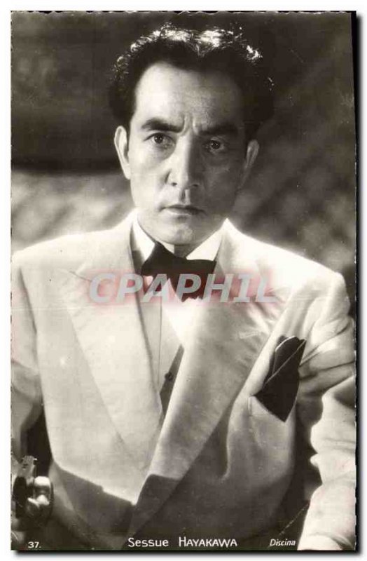 Postcard Modern Cinema Sessue Hayakawa