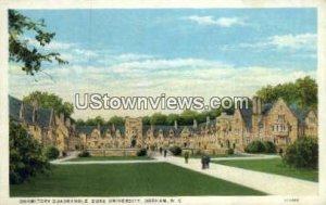 Dorm Quadrangle, Duke University in Durham, North Carolina